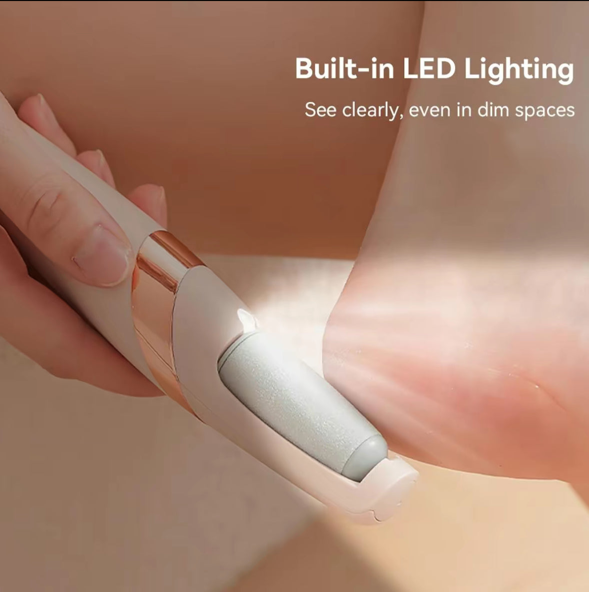 Electric Feet File Pedicure Grinder - Painless & Professional Pedicure Tool